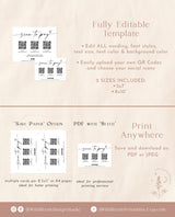 QR Code Sign | Minimalist Scan to Pay Sign