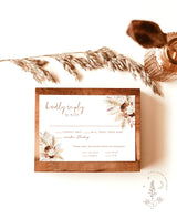 Fall Wedding Invitation Suite | Boho Wedding