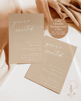 Modern Business Invitation | Minimalist You're Invited Invitation | Special Event Invitation | Business Invitation | Editable Template | M9