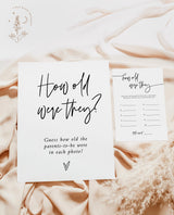 How Old Were The Parents-To-Be Game | Guess How Old Game