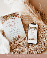 Thanksgiving Dinner Invitation | Friendsgiving Potluck Invitation