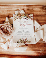 Thanksgiving Dinner Invitation | Friendsgiving Potluck Invitation