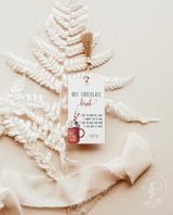 Christmas Hot Chocolate Bomb Tag | Cocoa Favor Tags
