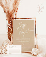 Bridal Shower Date Night Ideas | Date Night Ideas Sign