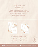 Boho Bridal Shower Welcome Sign | She Said Yes