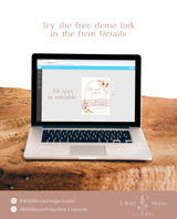 Boho Bridal Shower Welcome Sign | She Said Yes