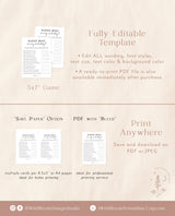 Mommy or Daddy Guess Who Game | Gender Neutral Baby Shower Game | Guess Who Baby Shower Trivia | Editable Mommy or Daddy Game | M4