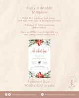 Holiday Party Evite Template | Christmas Party Invite
