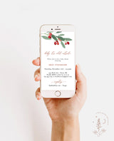 Winter Baby Shower E-Vite Template | Baby It's Cold Outside