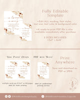 In Loving Memory Sign | Forever in Our Hearts Wedding Sign | Forever In Our Hearts Sign | Wedding Memorial Candle Sign | Editable Sign | A4