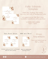 Wish You Were Here Sign | In Loving Memory Sign | Forever in Our Hearts Wedding Sign | Wedding Memorial Candle Sign | Editable Sign | A4