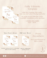 Boho Sparkler Send Off Sign | Let Love Sparkle Sign | Pampas Grass Wedding Send Off Sign | Newlywed Send Off Sign | Boho Wedding Sign | A4