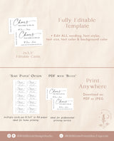 Drink Ticket Template | Minimalist Drink Ticket