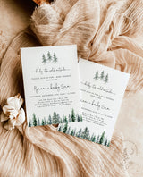 Winter Baby Shower Invitation Template | Baby It's Cold Outside