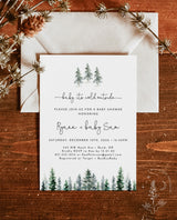 Winter Baby Shower Invitation Template | Baby It's Cold Outside