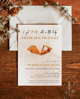 Funny Thanksgiving Invitation | Friendsgiving Dinner Invitation