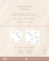 All You Need is Love and Tacos Sign | Minimalist Love & Tacos | Mexican Rehearsal Dinner | Taco Bar Wedding Sign | Editable Template | M9