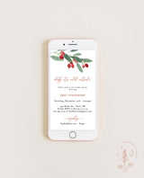 Winter Baby Shower E-Vite Template | Baby It's Cold Outside