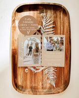 Modern Wedding Photo Thank You Card | Minimalist Wedding Thank You Card | Boho Wedding Thank You Card | Modern Minimalist Wedding | M9