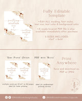 Boho Sanitizing Station Sign | Sanitizing Station Wedding Sign | Boho Shower Sign | Covid Wedding Signs | Pampas Grass Shower | A4