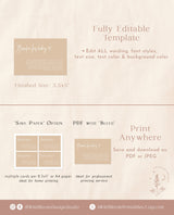 Books for Baby Card | Book Request Insert