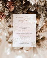Winter Baby Shower Invite Bundle | Girl Baby Shower