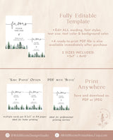 Winter Baby Shower Favors Sign | Rustic Pine Shower Favors Sign | Gender Neutral Shower | Winter Wonderland Baby Shower| Christmas Baby P01