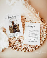 Bridesmaid Photo Card | Will You Be My Bridesmaid | Photo Bridesmaid Proposal | Modern Minimalist Wedding | Boho Arch Bridesmaid Proposal M9