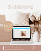 Graduation Party Welcome Sign Template | Photo Graduation Welcome Poster | Modern Minimalist Graduation Welcome | Editable Template | M9