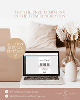 QR Code Sign | Modern Small Business Sign | Minimalist Scan to Pay Sign | CashApp Payment Sign | PayPal Payment Sign | Editable Template M9