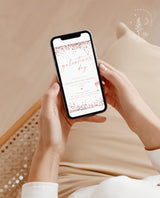 Galentines Day Text Invite | Pink Valentines Day Brunch Dinner | Digital Evite | Rose Gold Valentines Day Dinner | Editable Template | M9