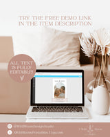 Electronic Save the Date | Digital Text Save the Date | Modern Minimalist Save the Date | Digital Save the Date | Editable Template | D1