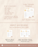 Prayers for Baby Card | Sunshine Baby Shower | Well Wishes for Baby | Rainbow Baby Shower | Baby Keepsake | Gender Neutral Baby Shower | S2