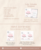 Last Disco Bachelorette Party Invite | Space Cowgirl Bachelorette Party | Bachelorette Itinerary | Retro Bachelorette | Disco Cowgirl | D2