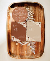 Boho Photo Save the Date | Save the Date | Terracotta Save the Date | Pampas Grass Save the Date | Editable Template | A4