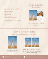 Graduation Party Invitation Template | Minimalist Graduation Announcement | Modern Graduation Party Invite | Photo Graduation Invite | M8