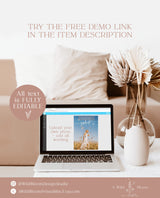 Graduation Party Invitation Template | Minimalist Graduation Announcement | Modern Graduation Party Invite | Photo Graduation Invite | M8