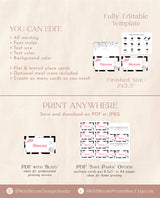 Disco Cowgirl Name Tag Template | Space Cowgirl Bachelorette Party | Bridesmaid Proposal Box Name Cards | Wedding Place Cards | D2