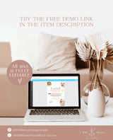 Winery Bachelorette Party Invitation | Wine Bachelorette Itinerary | Wildflower Bachelorette Party | Boho Bachelorette Weekend Invite | W1