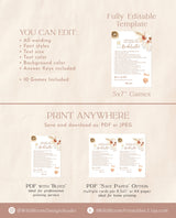 Bachelorette Party Game Bundle | Dirty Bachelorette Party Game | Tropical Bachelorette Drinking Games | Palm Springs Bachelorette | A2