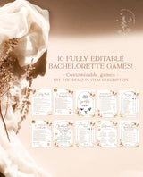 Bachelorette Party Game Bundle | Dirty Bachelorette Party Game | Tropical Bachelorette Drinking Games | Palm Springs Bachelorette | A2