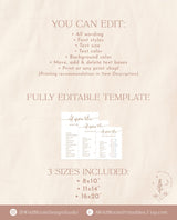 Old Wives Tale Sign | Gender Reveal Sign | Minimalist Gender Reveal Game | Gender Neutral Game Sign | Fun Gender Reveal Game Sign | BM1