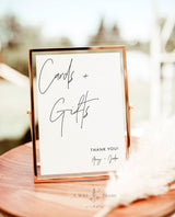 Minimalist Wedding Sign Bundle | Boho Wedding Signs | Modern Minimalist Wedding Signs | Reception Sign Bundle | Editable Templates | M7