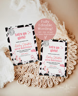 Space Cowgirl 30th Birthday Party Invite | Disco Birthday Party invite | Nash Bash Birthday Invite | Let's Go Girls | Nashville Birthday D2