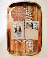 Minimalist Wedding Thank You Card | Modern Wedding Photo Thank You Card | Boho Wedding Thank You Card | Modern Minimalist Wedding | M7