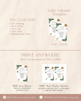 Tropical Bachelorette Party Packing List Template | Beach Bachelorette Party | Palm Springs Bachelorette Party | Summer Bachelorette | P3