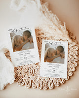 Engagement Party Invite Template | Minimalist Couples Shower Invite | Modern Engagement Party Invite | Editable Template | M9