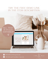 Photo Christmas Card Template | Boho Holiday Card | Minimalist Christmas Card | Arch Christmas Card | Merry Christmas | Editable Template M7