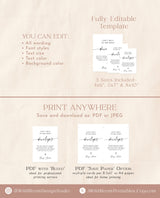 Wedding Disposable Camera Sign | Can't Wait to See What Develops | Camera Instructions | Minimalist Wedding Sign | Editable Template | M9