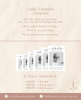 Funeral Memorial Sign | Celebration of Life | In Loving Memory Sign | Funeral Welcome Sign | Memorial Sign | Editable Template | M9